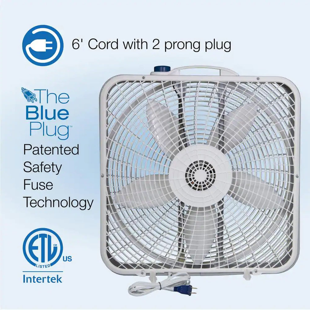 20" 3-Speed Box Fan X448993