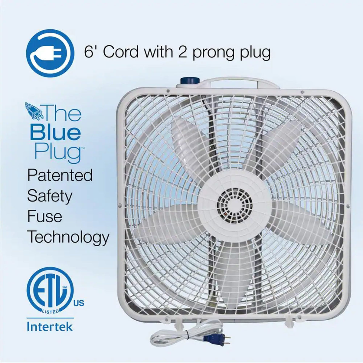 20" 3-Speed Box Fan X448993