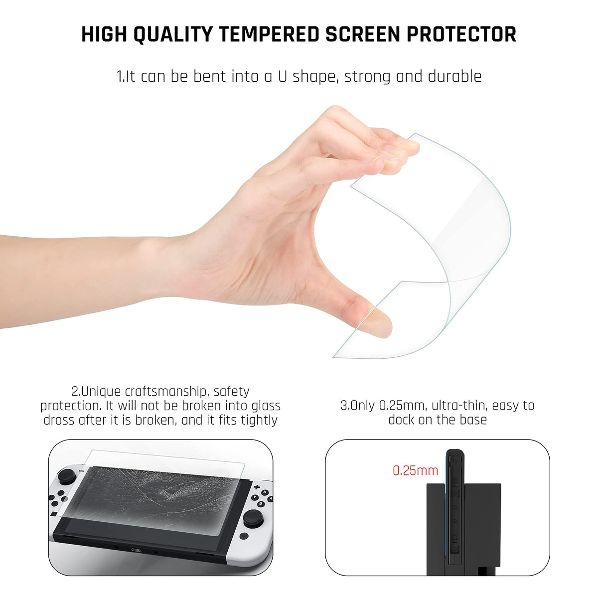 Pink Protective Hard Cover for Nintendo Switch OLED I46575