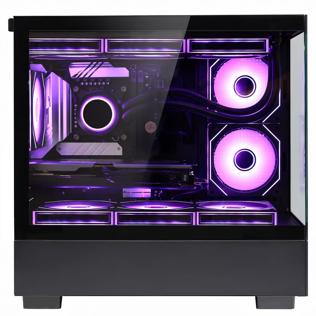 Intel Core i7-13700K RTX 5060 32GB DDR5 1TB SSD Windows 11 Black Desktop Computer R3410