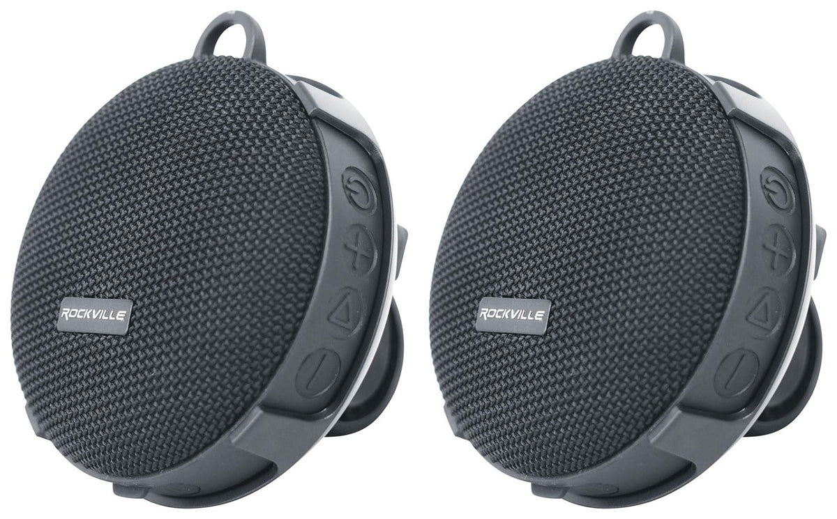 Waterproof Portable Bluetooth Speaker 2-Pack A261768
