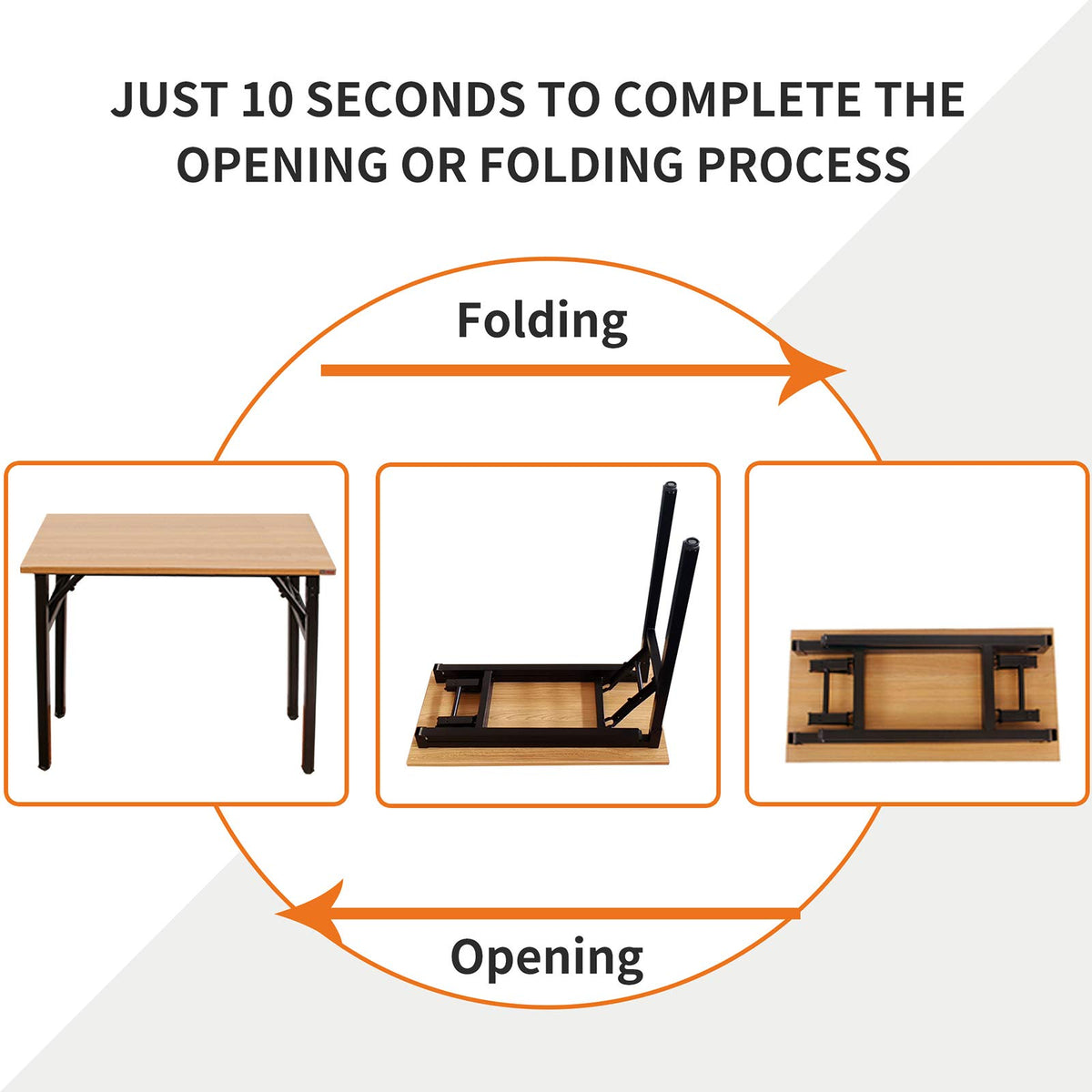 Small Folding Computer Desk 31.5x15.7 Inch Teak P333049