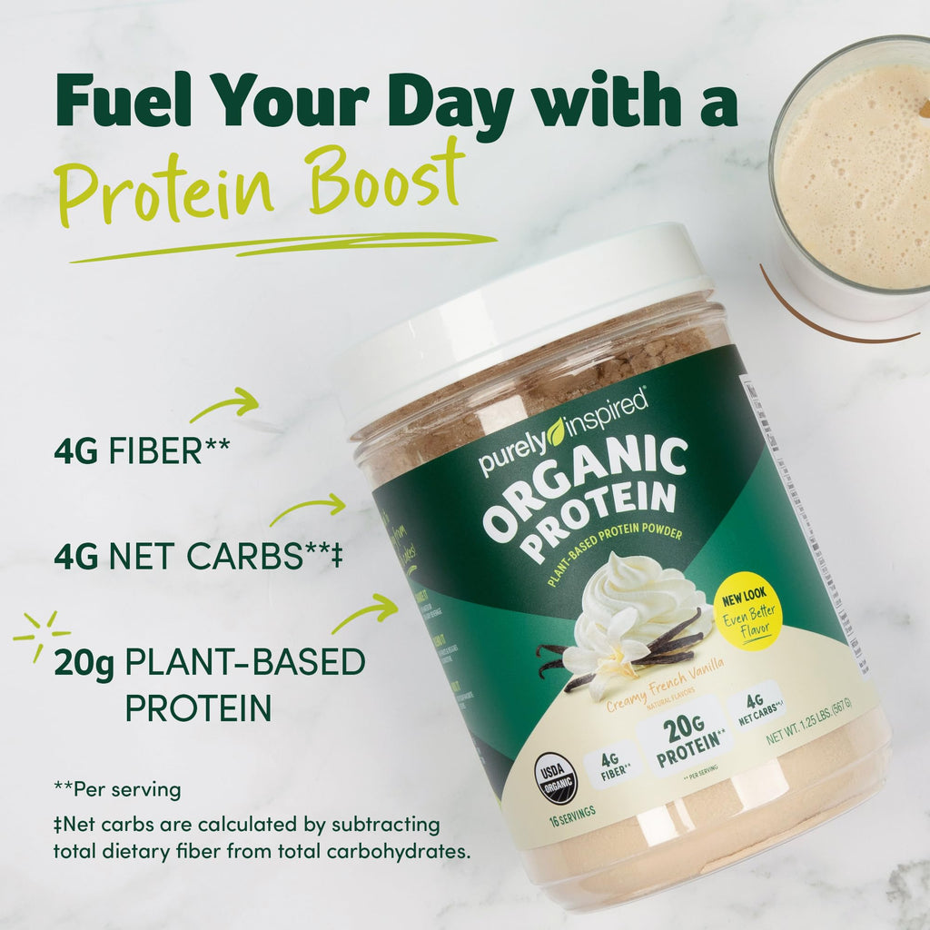 Plant-Based Protein Powder Creamy French Vanilla N147