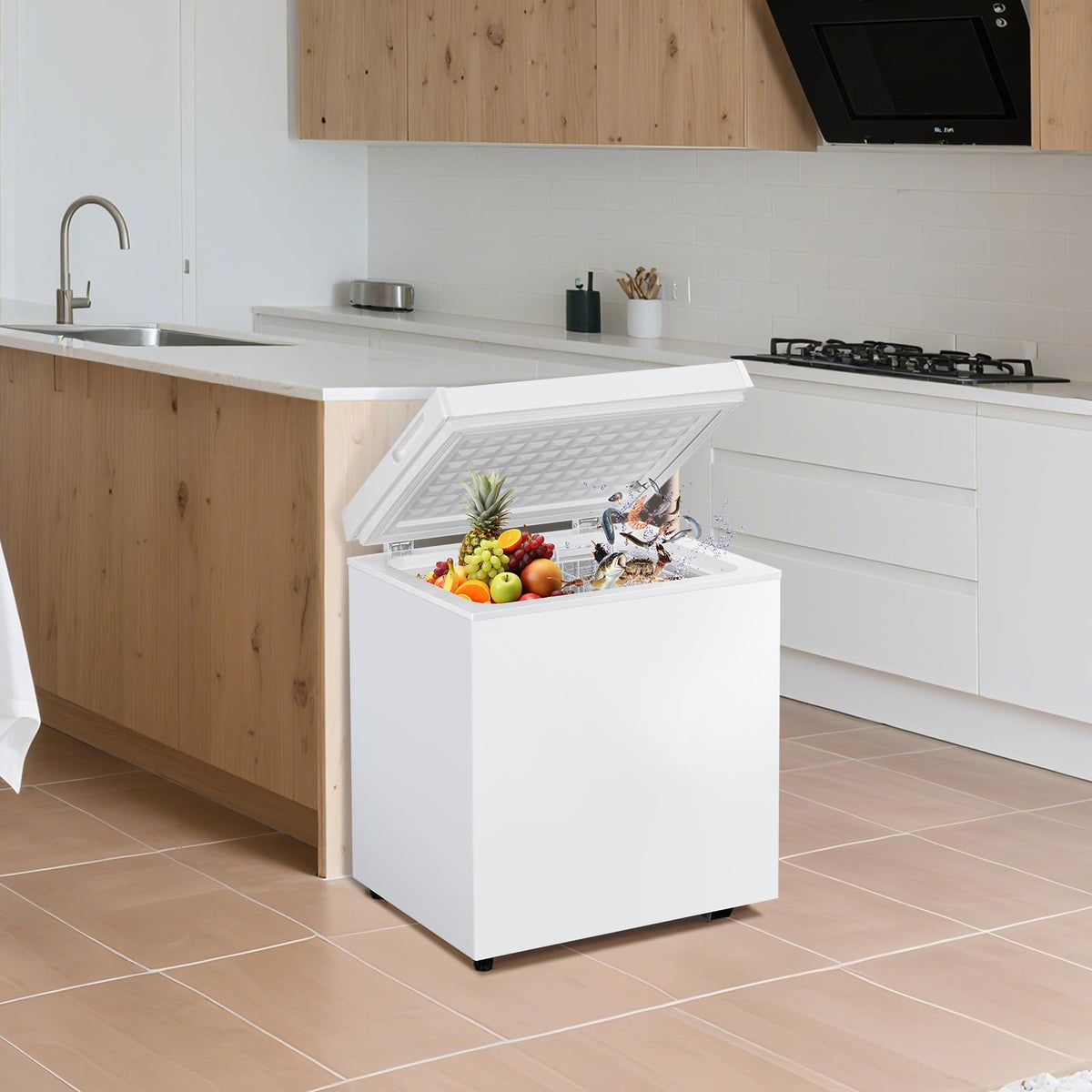 2.0 Cu.Ft White Chest Freezer Z49526