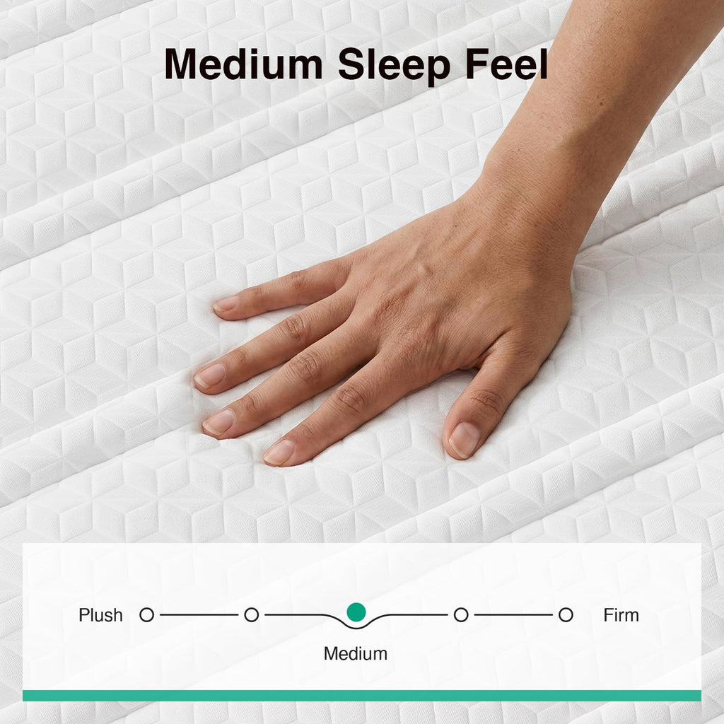 Queen 12 Inch Cooling Hybrid Mattress V461