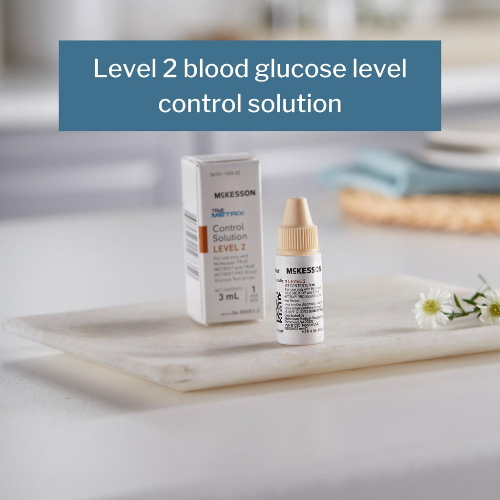 Blood Glucose Testing Control Solution, 3 mL, 24 ct J52622