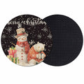 Black Silicone Coasters Set of 2 U528759