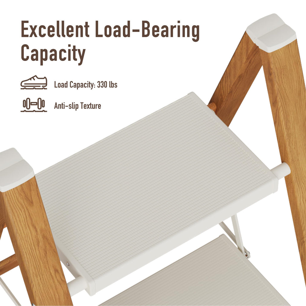 3 Step Aluminum Foldable Step Stool J4325