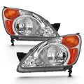 2002 2003 2004 Honda CRV Headlights Driver & Passenger Side F4200