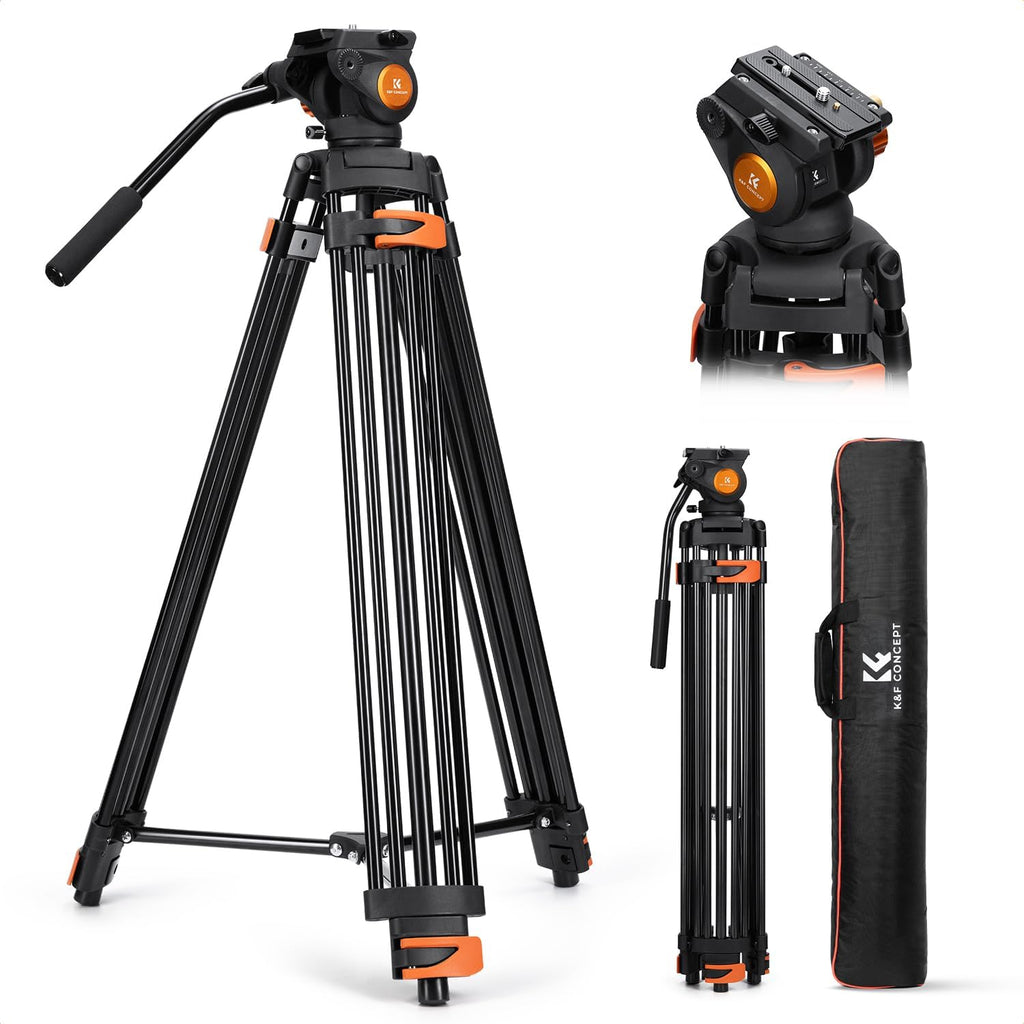 80" Video Tripod with Fluid Head K484348