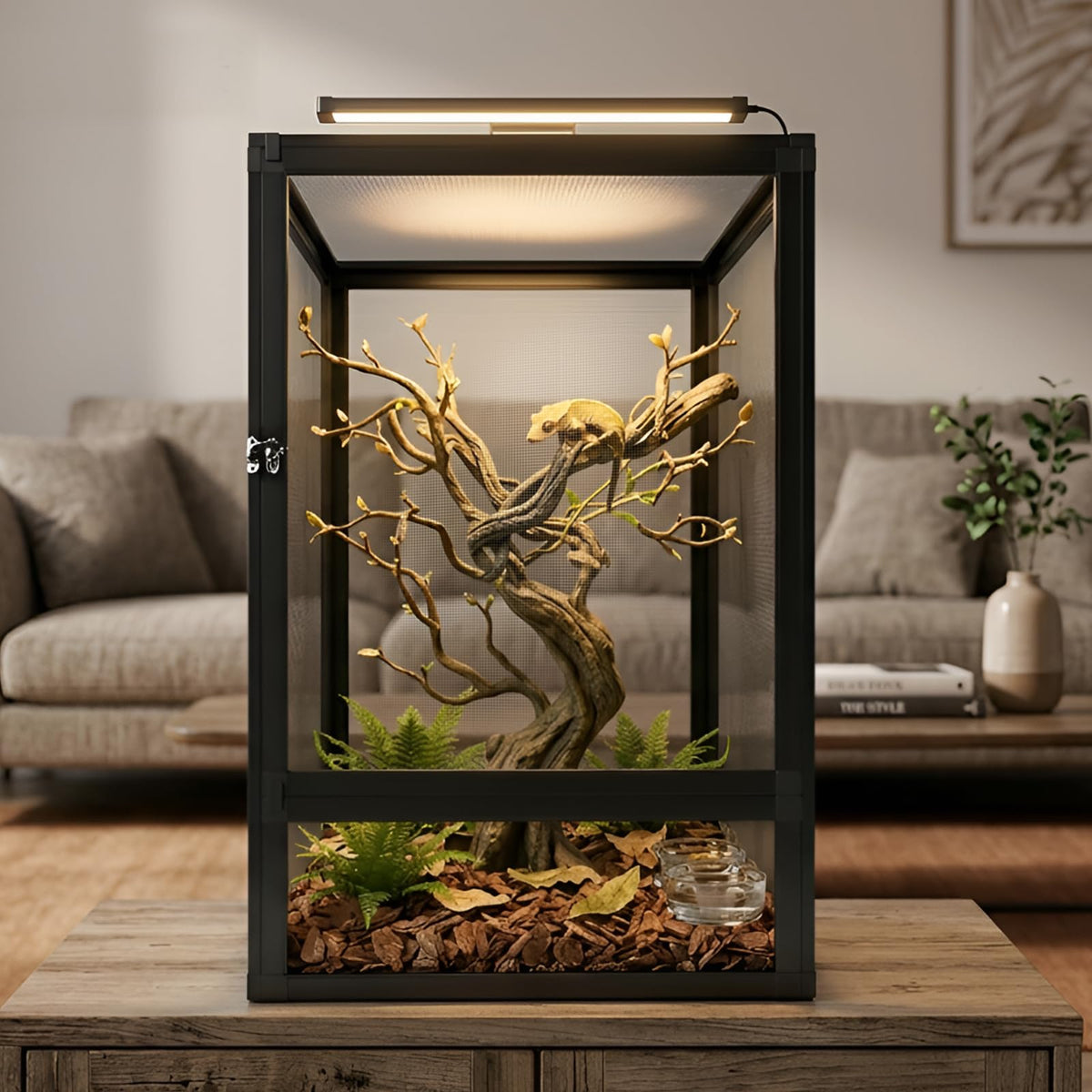 33 Gallon Open-Air Mesh Reptile Terrarium Cage D43860