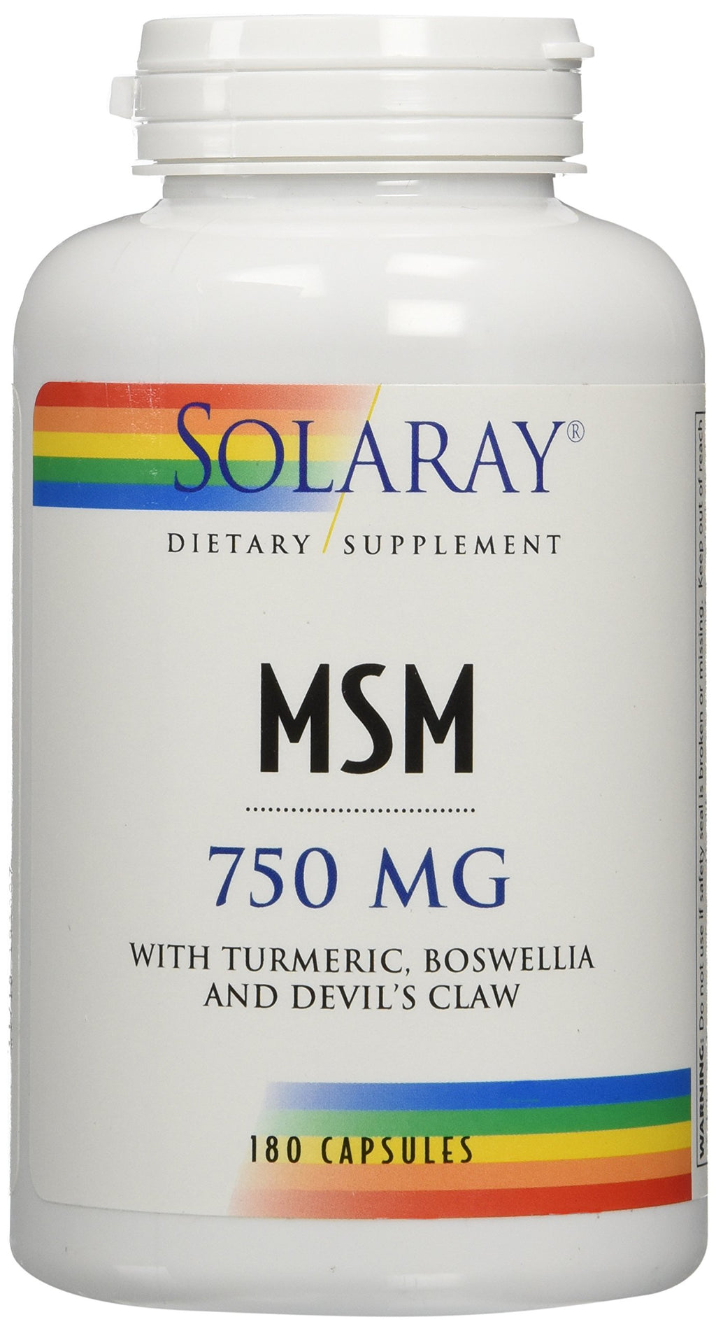 MSM 750 mg, 180 Capsules K187262