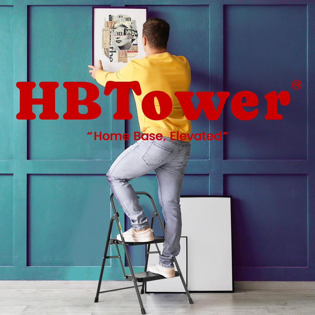 2 Step Ladder with Anti-Slip Pedal K676620