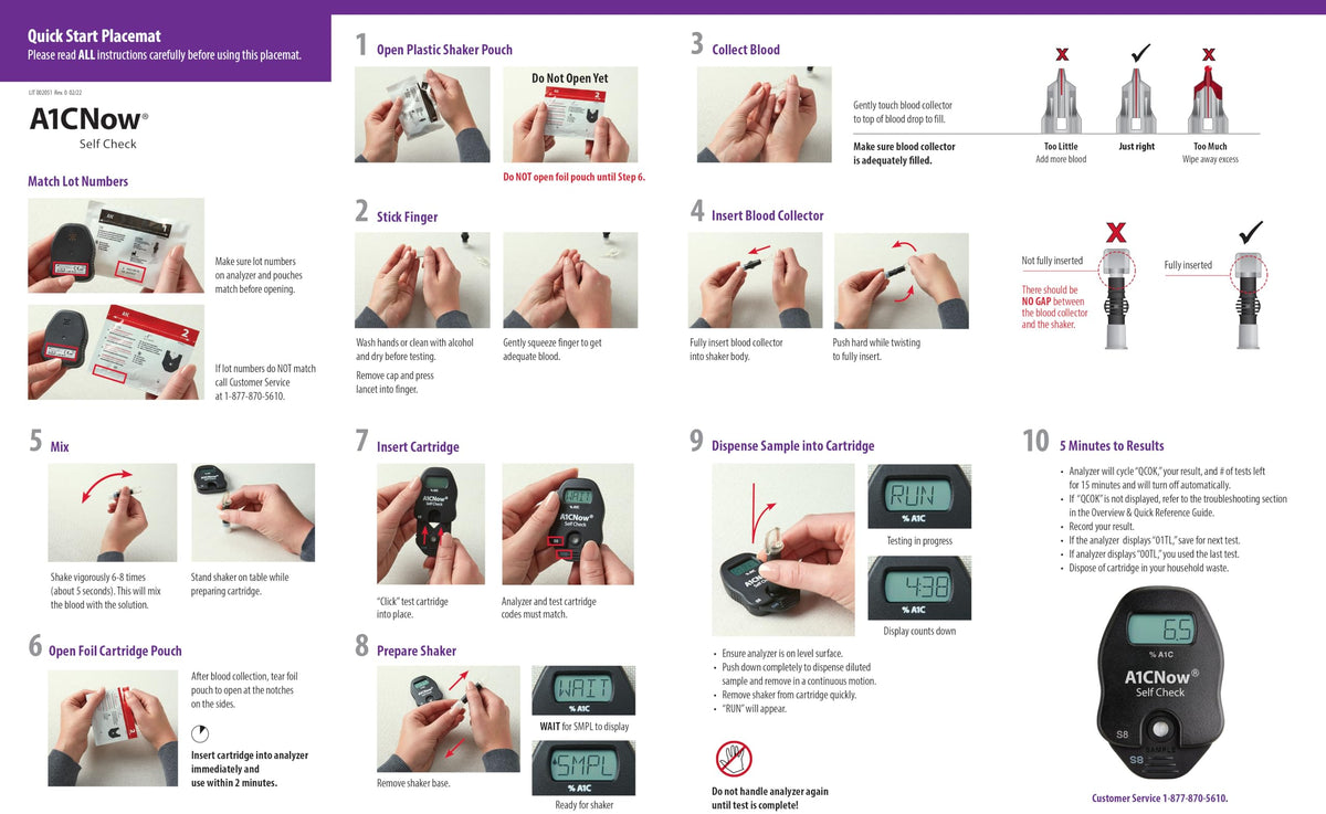 A1C Home Test L9510