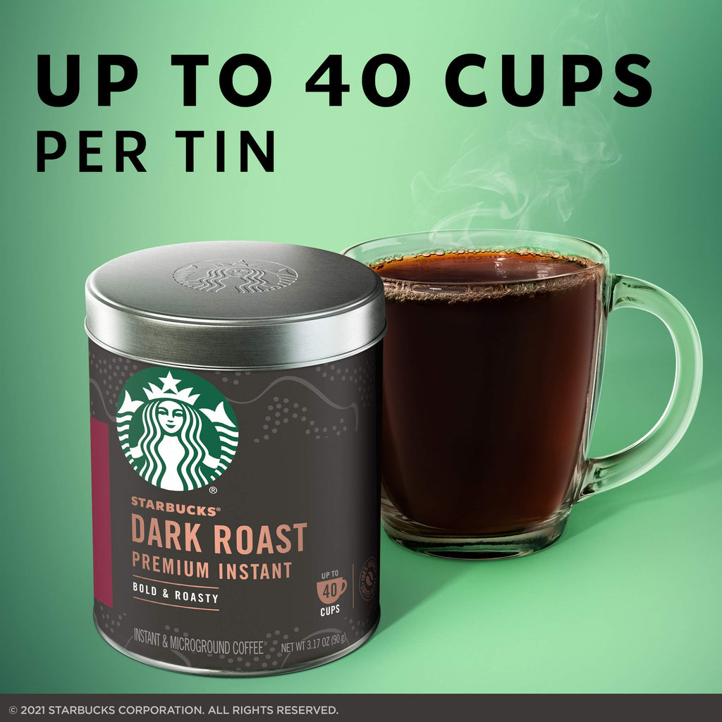 Dark Roast Instant Coffee 3.17 oz S6954