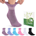 Bamboo Viscose Non Binding Wide Top Ankle Socks J4746