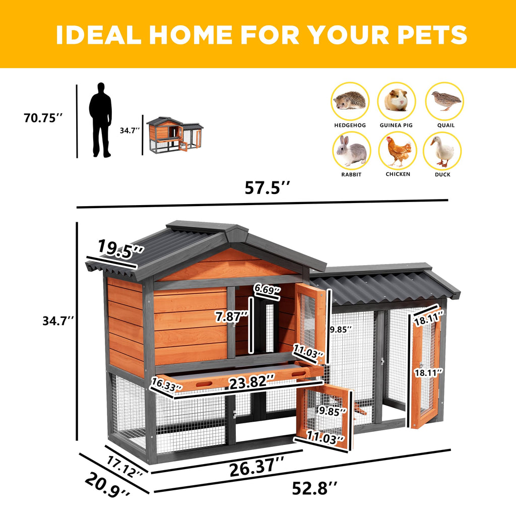 Outdoor Chicken Coop R451