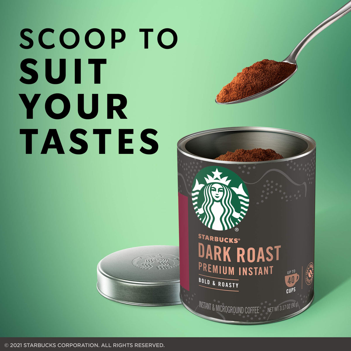 Dark Roast Instant Coffee 3.17 oz S6954