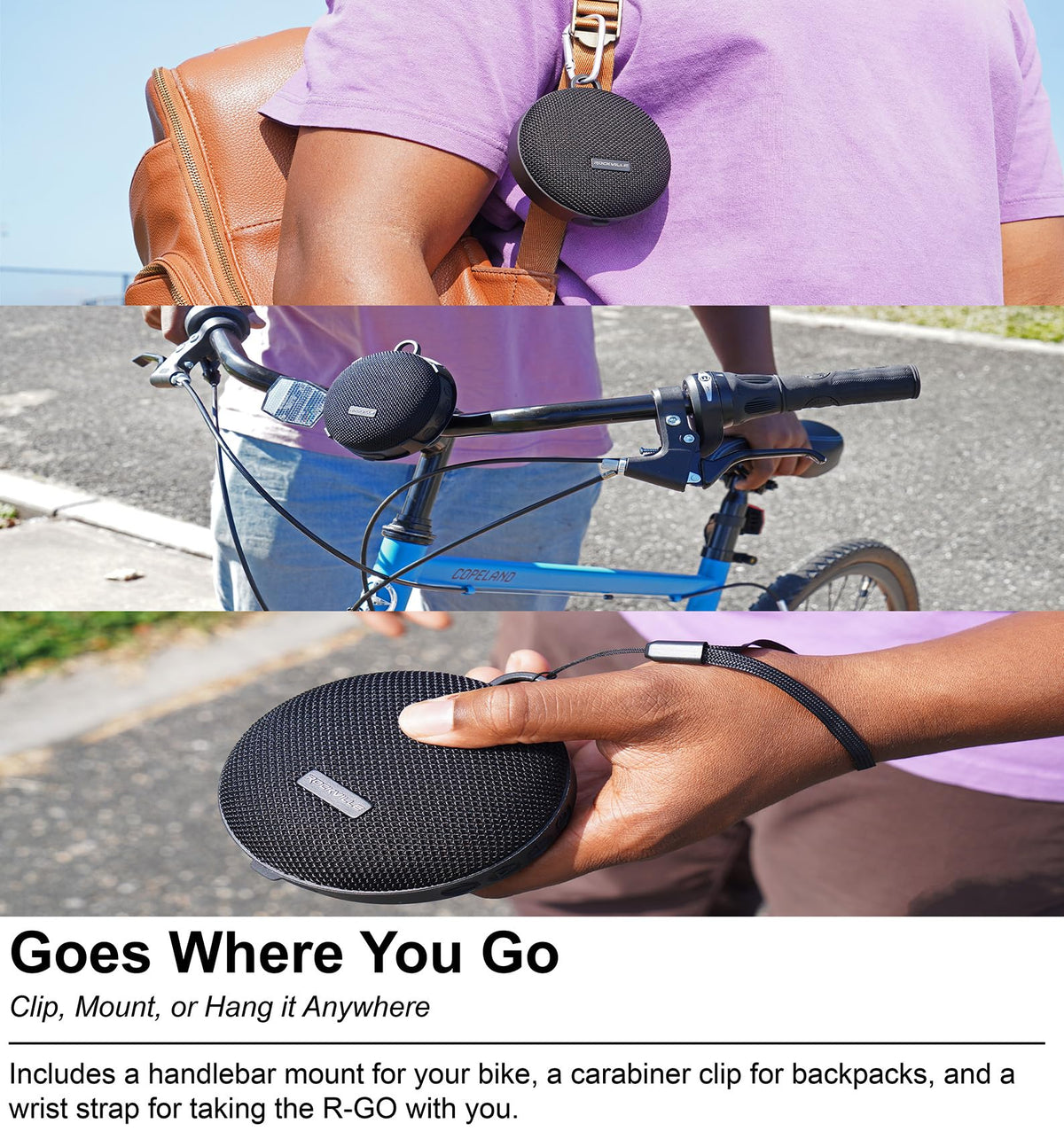 Waterproof Portable Bluetooth Speaker 2-Pack A261768