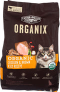 Organic Chicken & Brown Rice Recipe Dry Cat Food 3 lb. Bag L22033