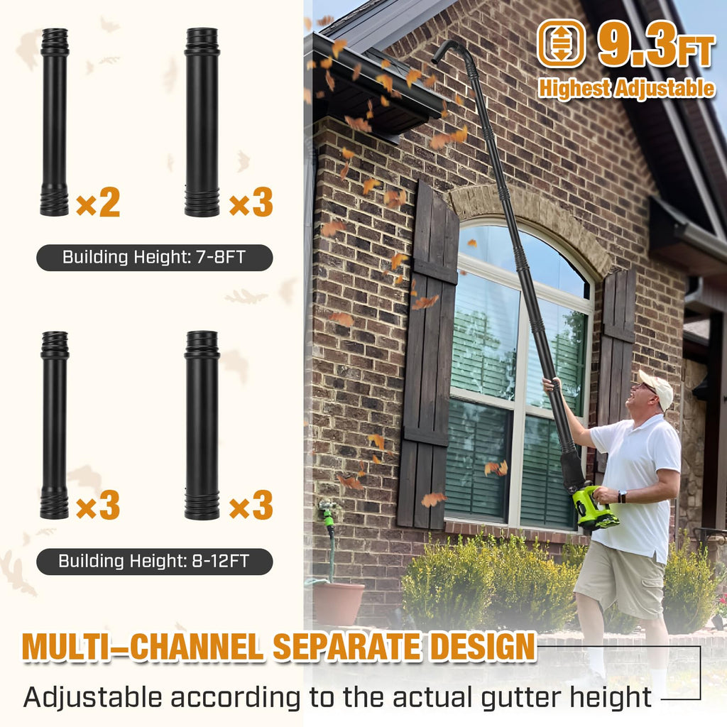 Gutter Cleaning Tools Leaf Blower Attachment P488
