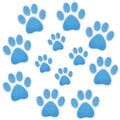 12 Pcs Non-Slip Bathtub Stickers Blue V5235