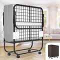 75" x 31" Folding Bed with Memory Foam Mattress N37357