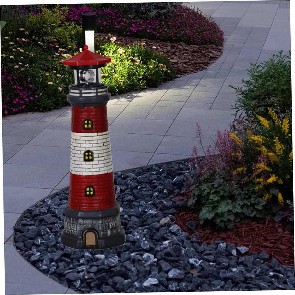 Waterproof Rotating LED Lighthouse Lamp L768244