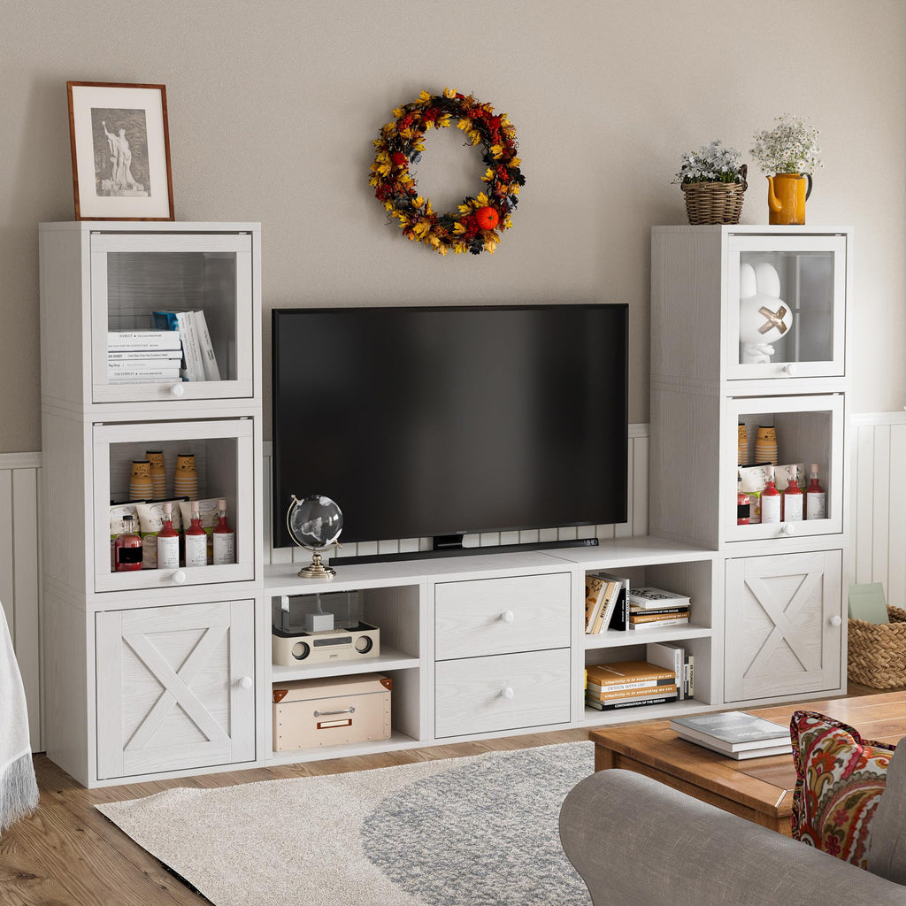 Pure White Cube Storage Organizer O10231