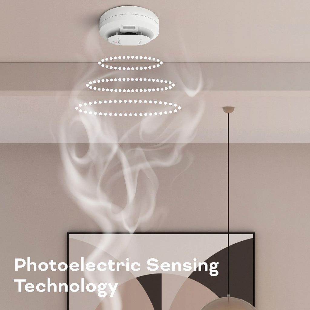 Hardwired Smoke & Carbon Monoxide Detector, 4 Pack X1704