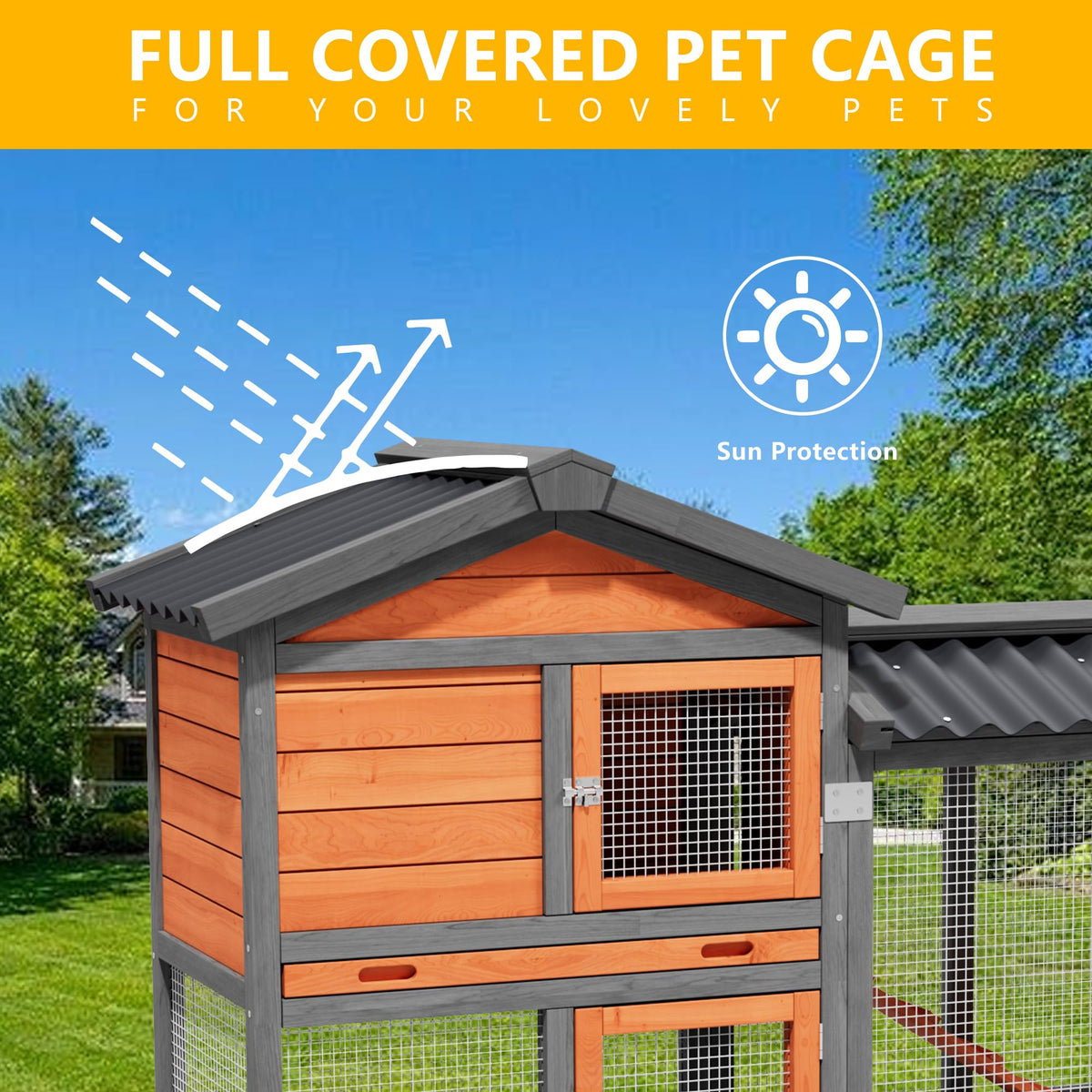 Outdoor Chicken Coop R451