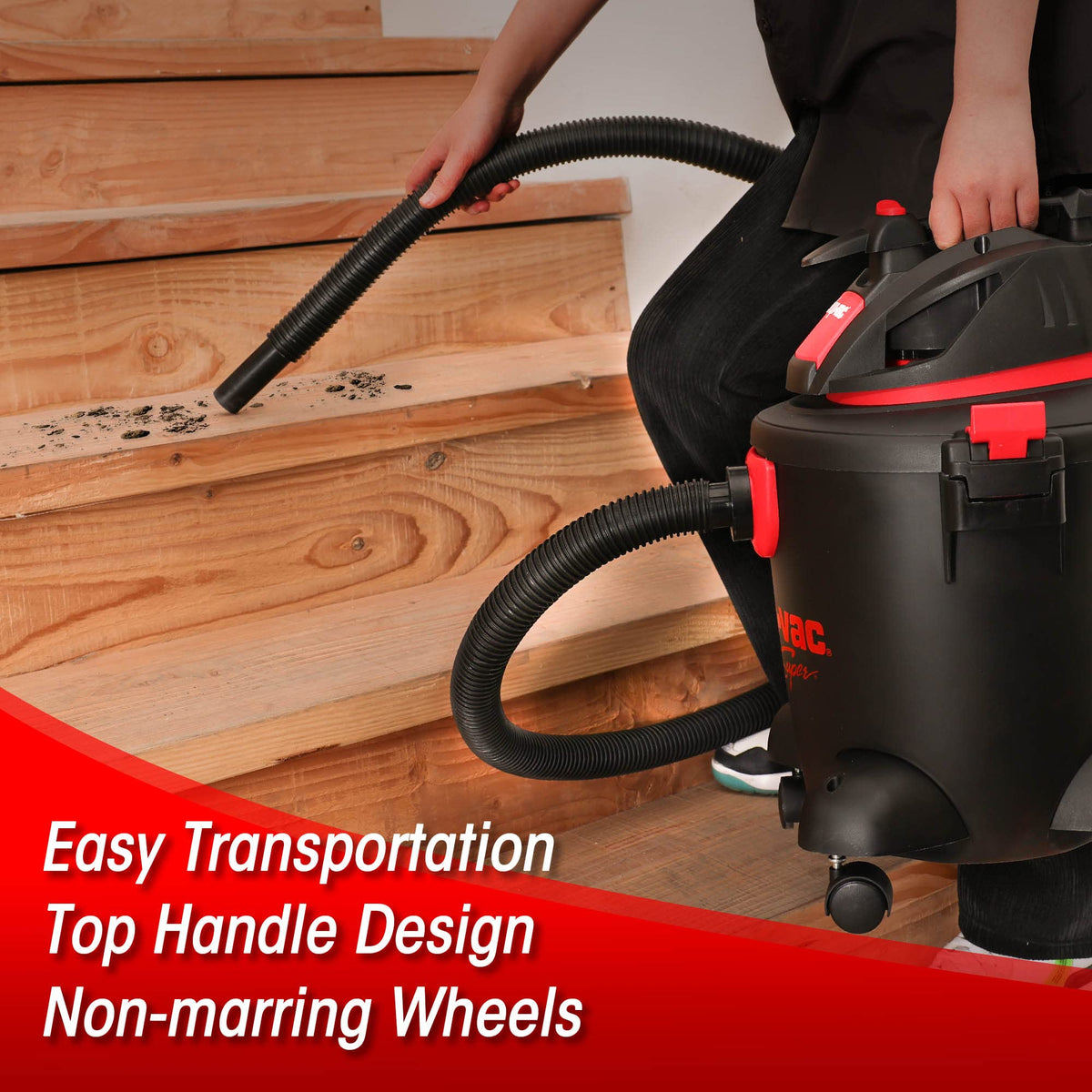 5 Gallon 3.5 Peak HP Wet/Dry Vacuum P51294