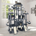 Extra Large 80-Inch Tall Cat Tree with Scratching Posts L5447
