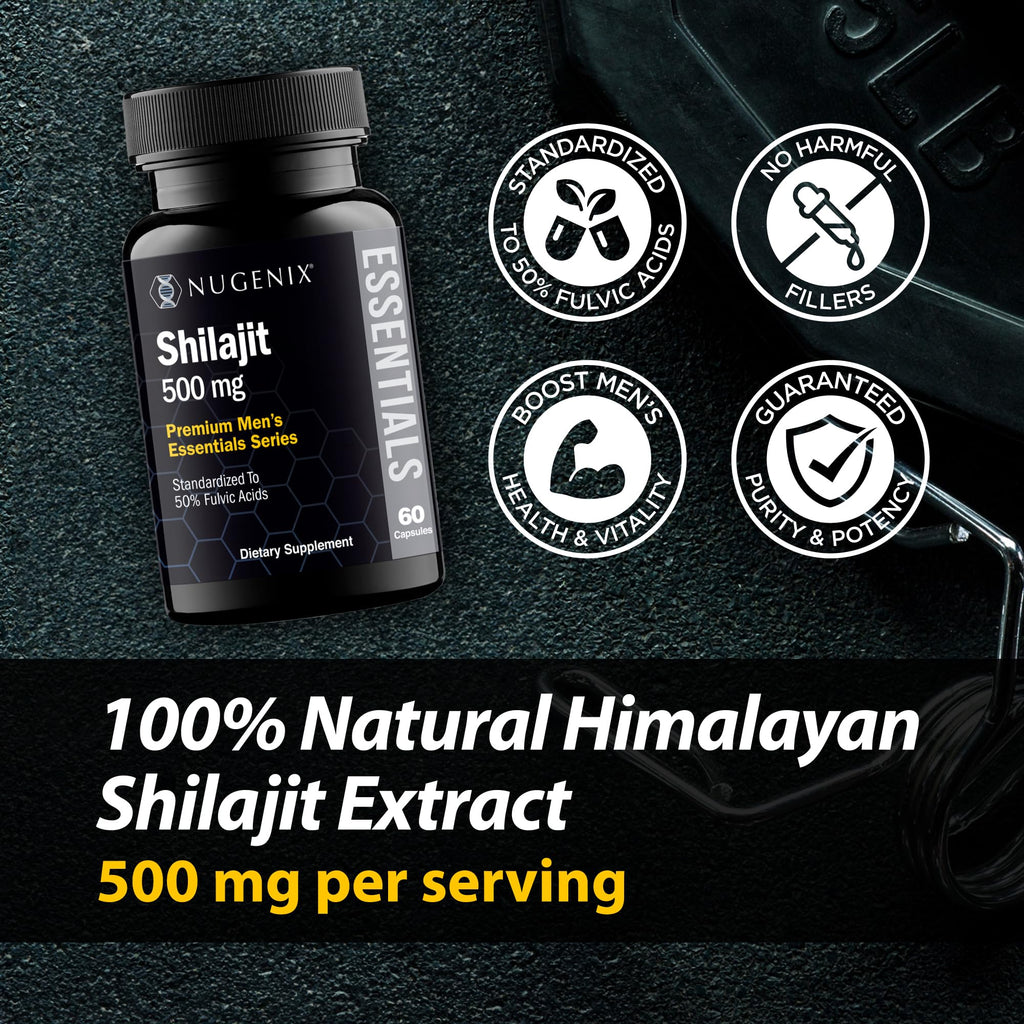 Shilajit 500mg 60 Capsules Z19052