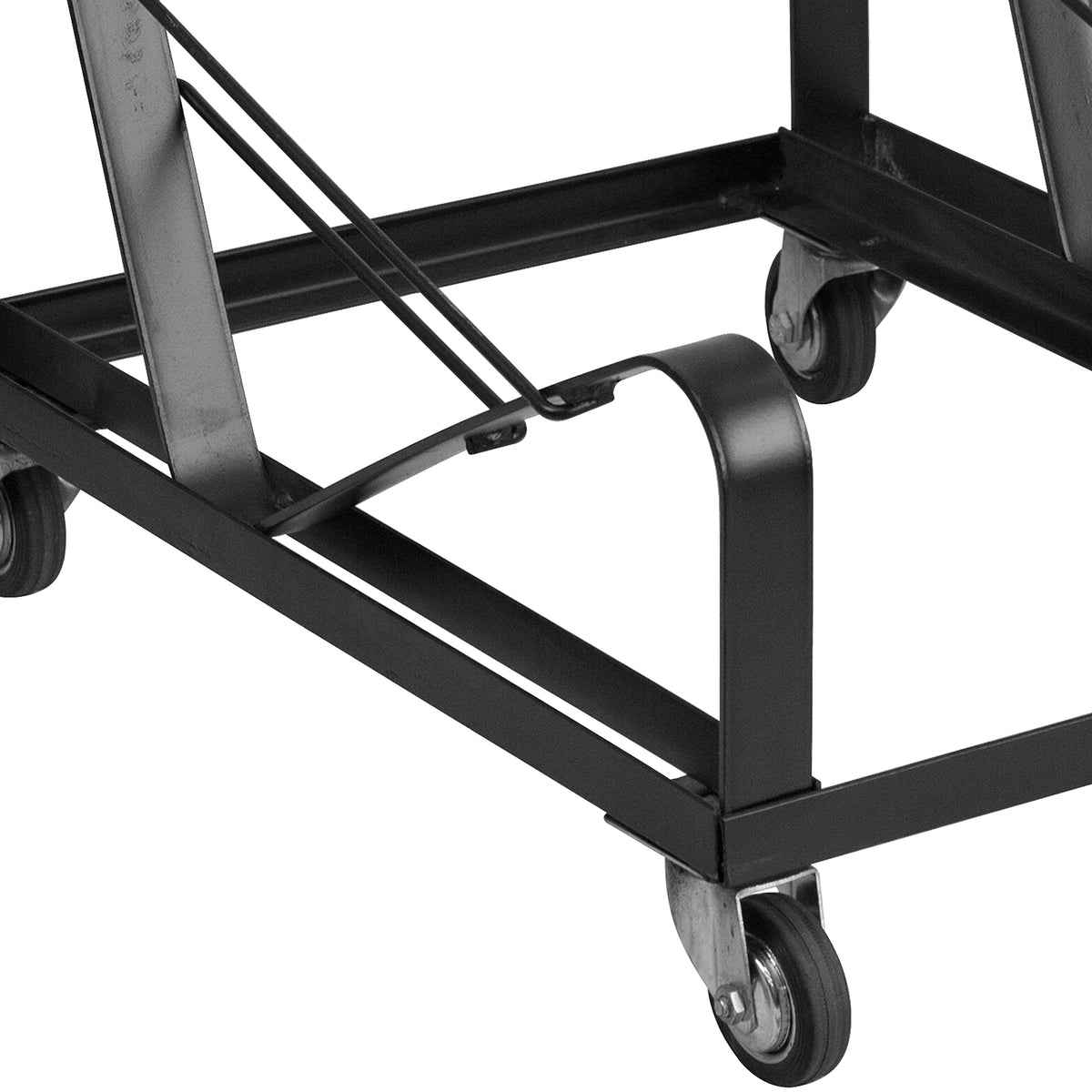 Black Steel Stack Chair Dolly 2-Pack M655