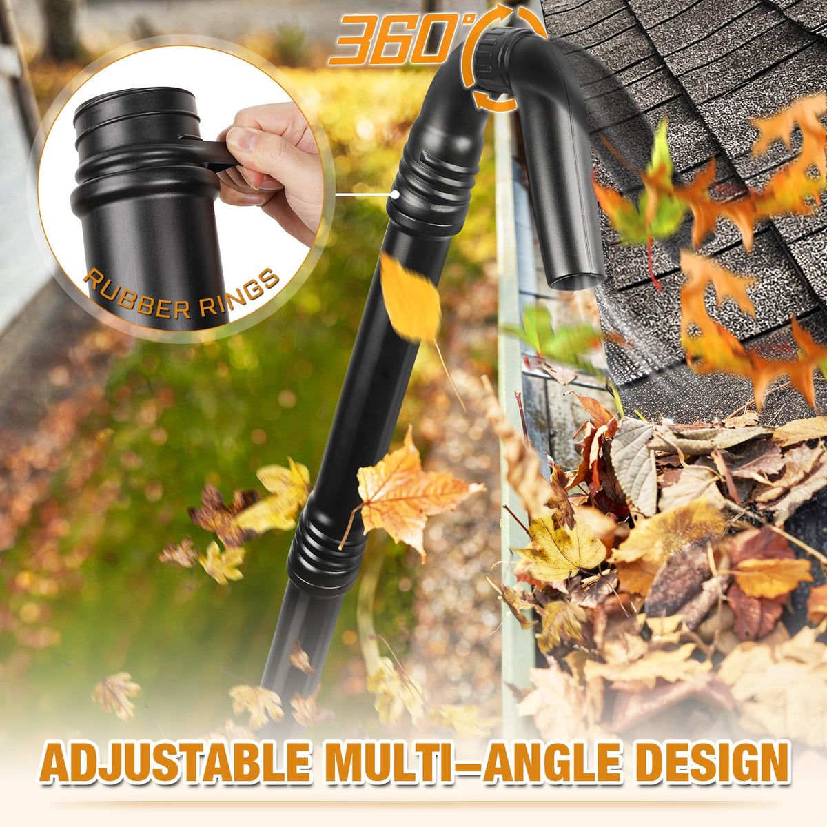 Gutter Cleaning Tools Leaf Blower Attachment P488