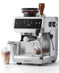 Espresso Machine With Grinder, Temp Control, 44 Grind Settings T962985