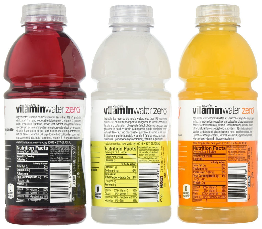 Vitamin Water Zero Variety Pack 20 Fl Oz (Pack of 20) V120