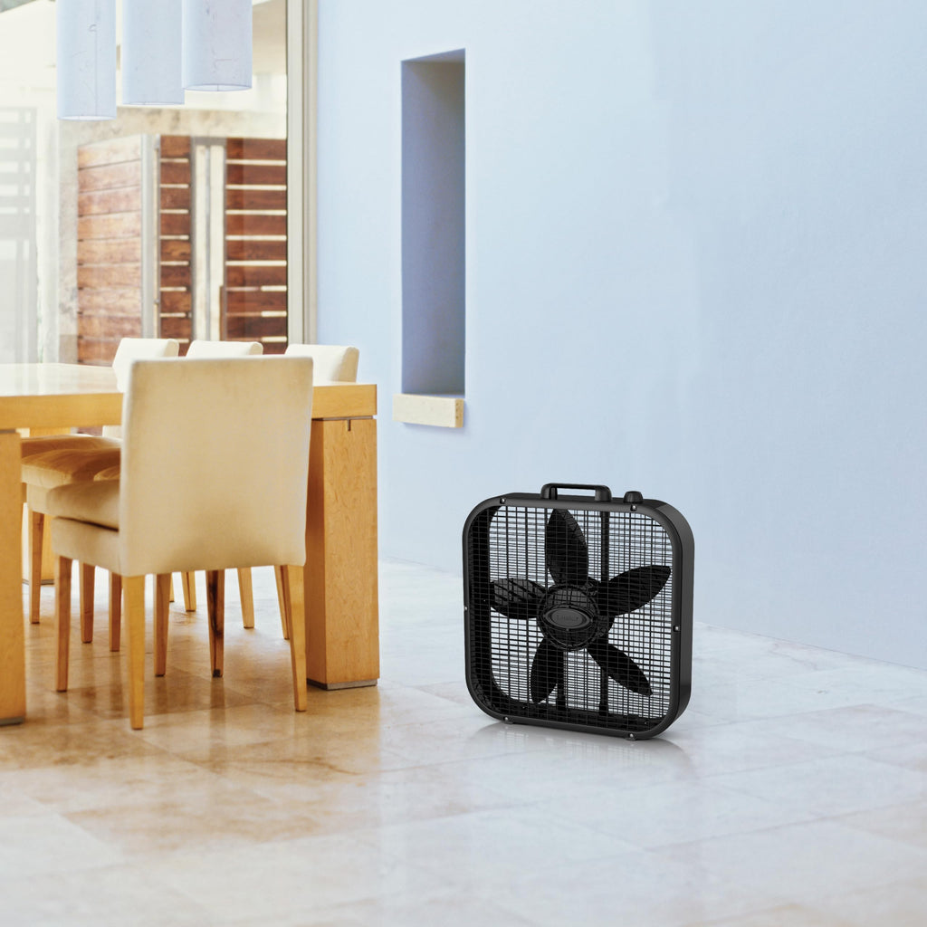 Black 20" Box Fan T1595
