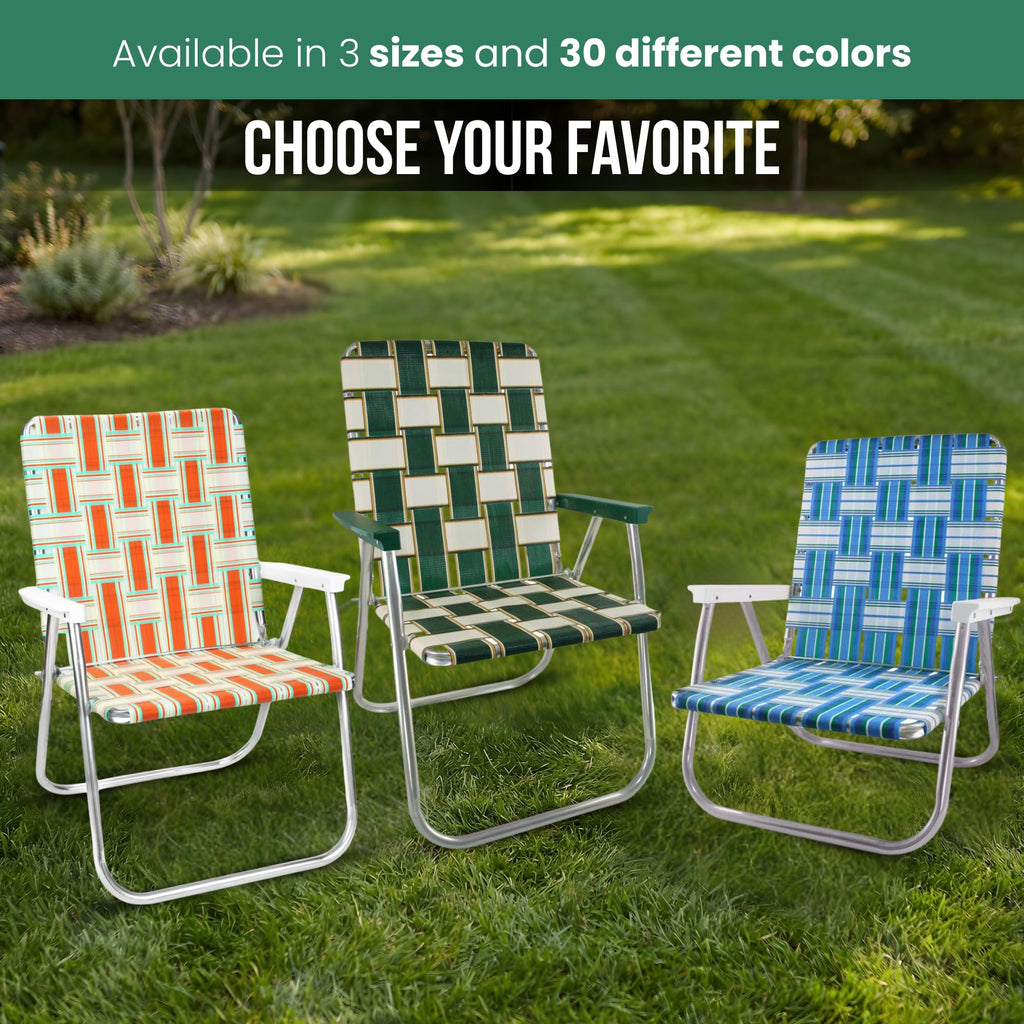 Folding Aluminum Outdoor Patio Lawn Chair W313252