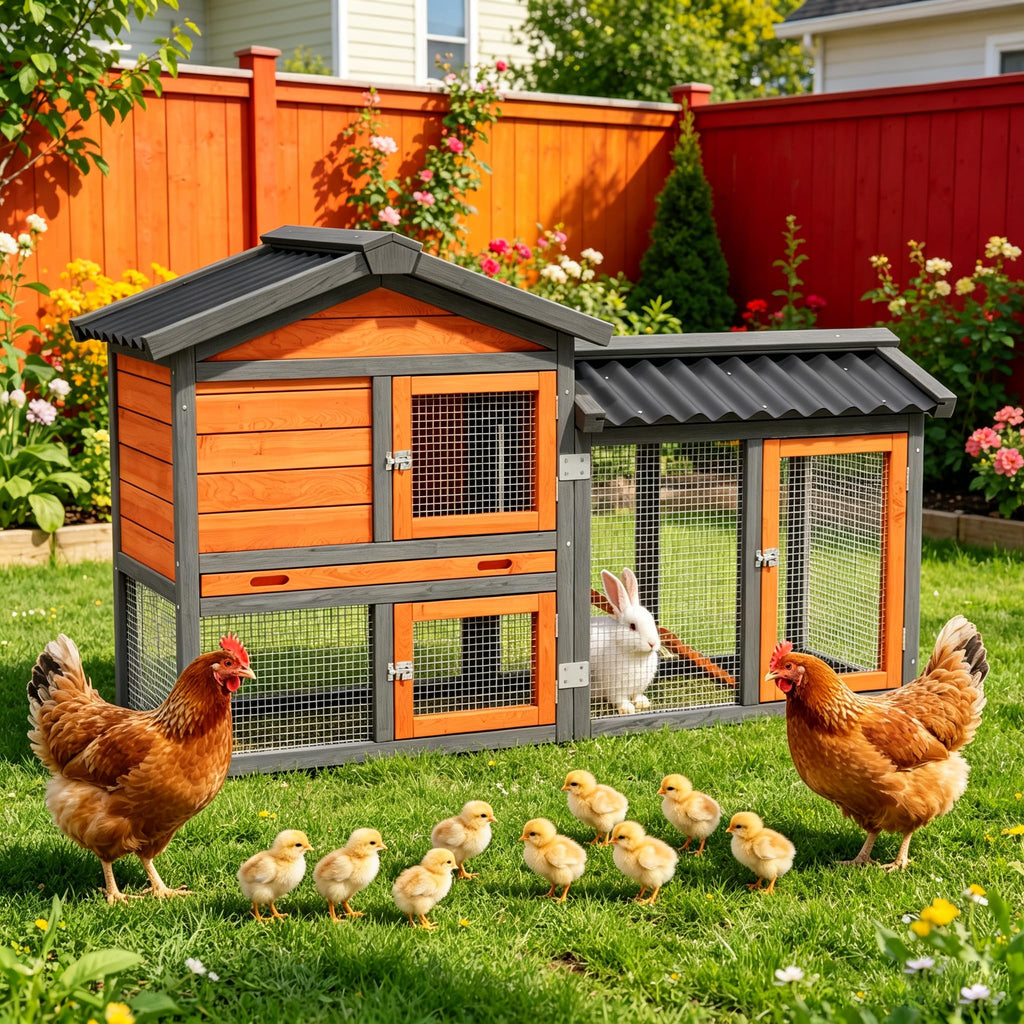 Outdoor Chicken Coop R451