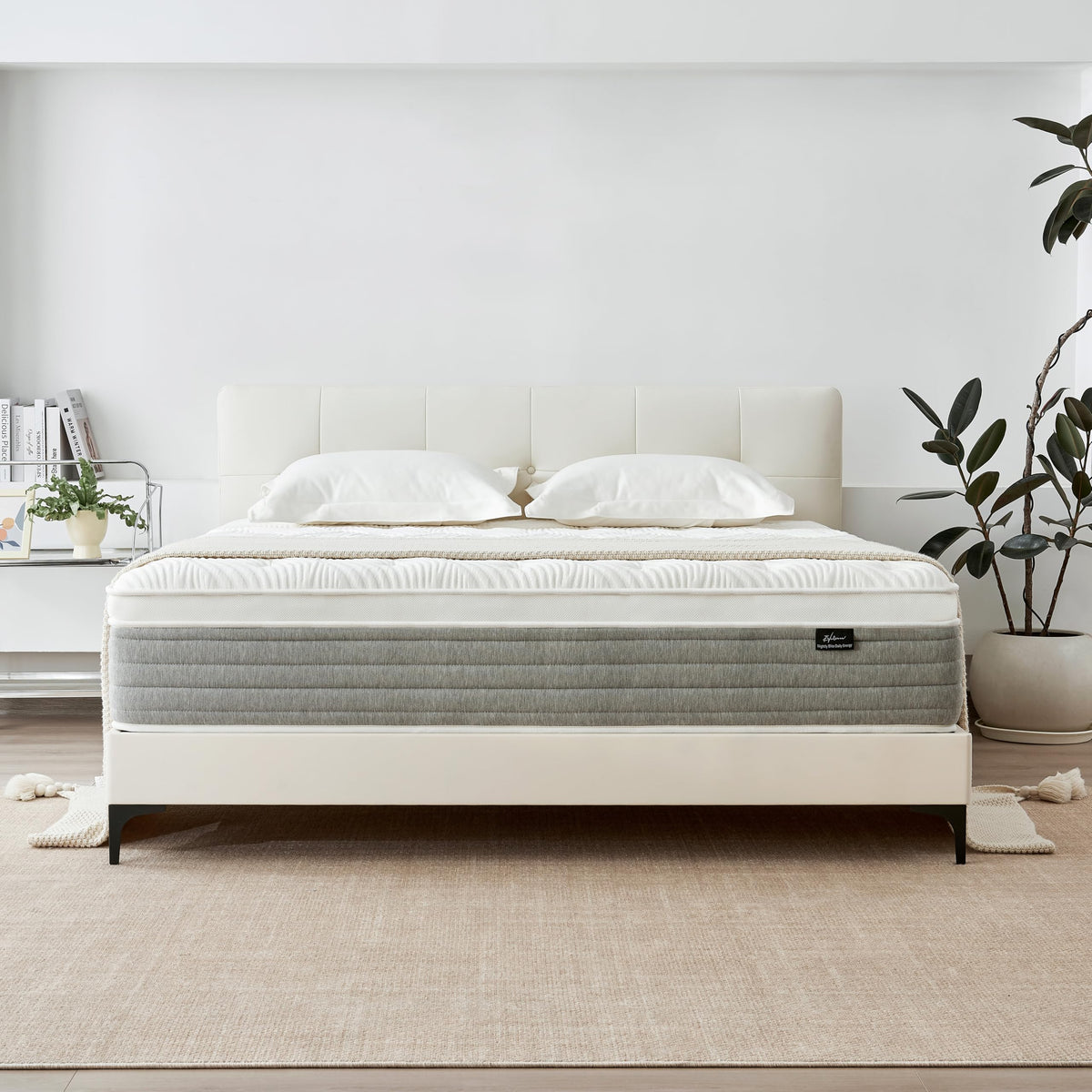 12 Inch Medium Firm Full Size Hybrid Mattress in a Box P61563
