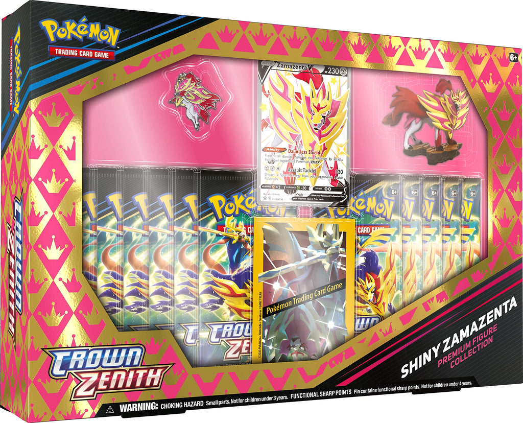 Pokemon Crown Zenith Shiny Zamazenta Premium Figure Collection L4397