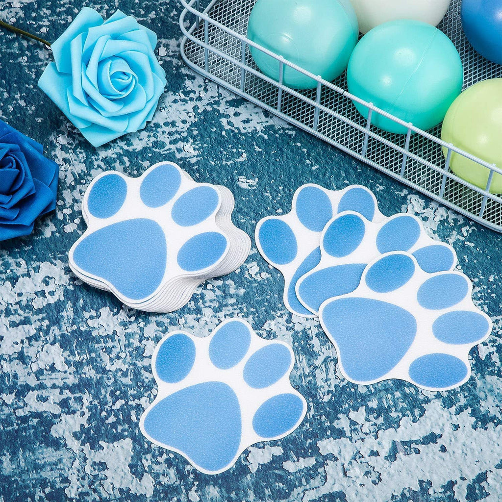 12 Pcs Non-Slip Bathtub Stickers Blue V5235