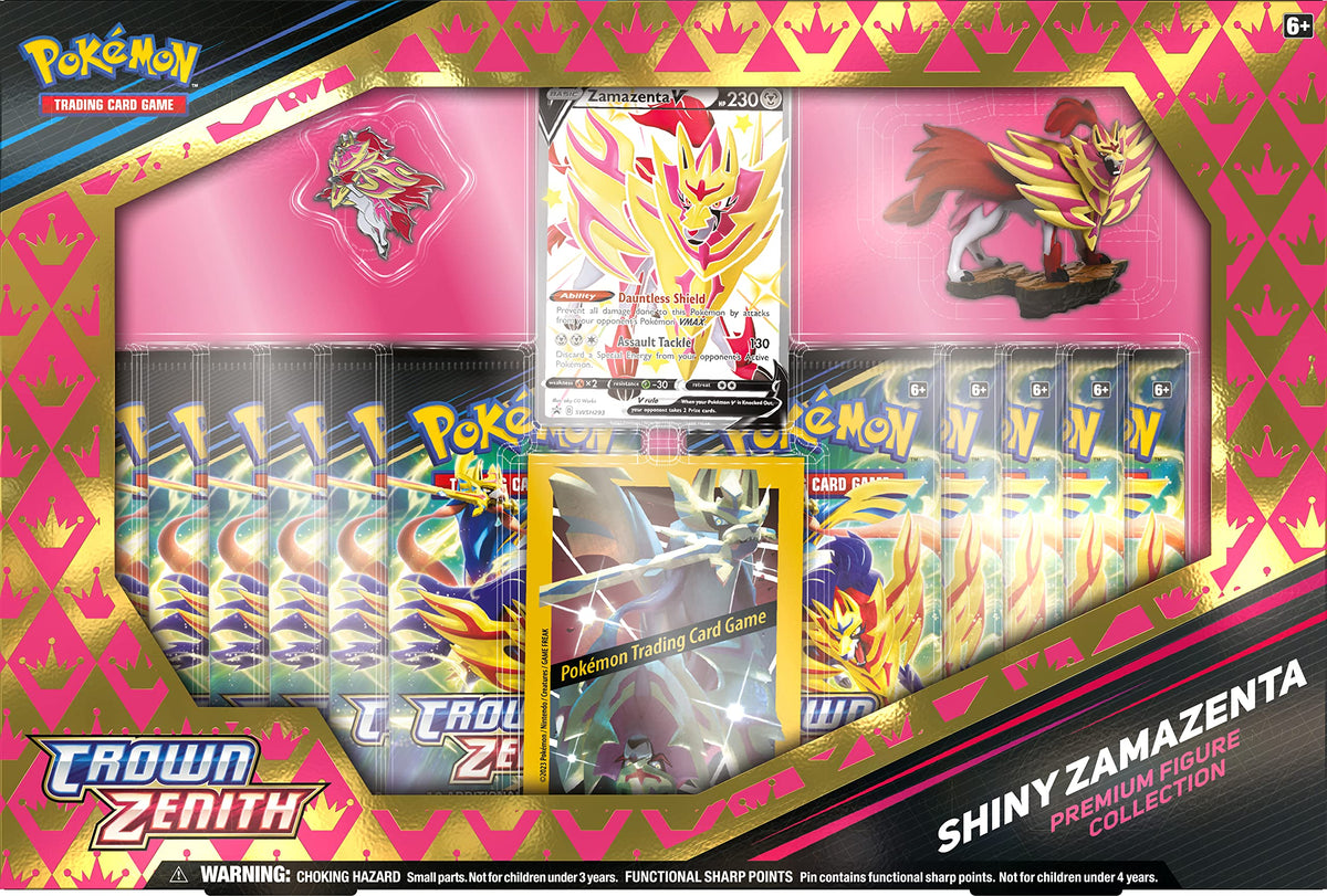 Pokemon Crown Zenith Shiny Zamazenta Premium Figure Collection L4397